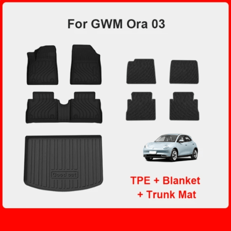 TPE Floor Mat for GWM Ora EV Good cat（03） - HOT GWM