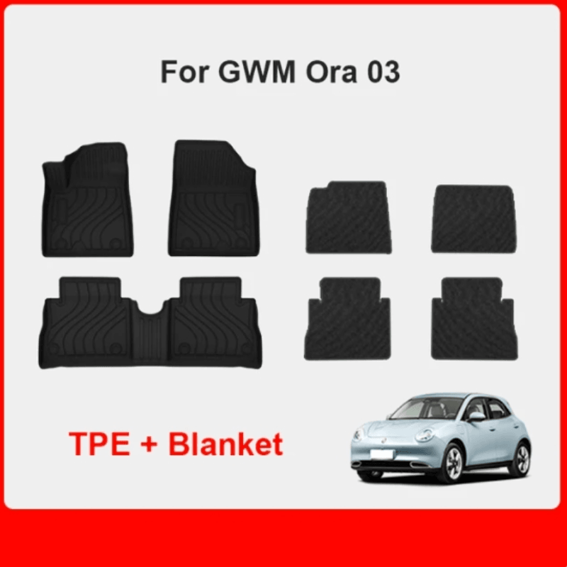 TPE Floor Mat for GWM Ora EV Good cat（03） - HOT GWM