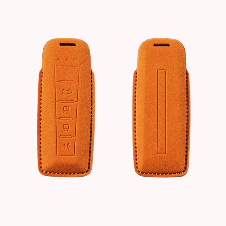 Suede Leather Key Cover for GWM WEY 05 & WEY 03