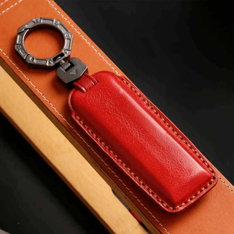 Luxury Leather Car Key Case Cover Fob Shell for GWM WEY 05&WEY 03 - HOT GWM