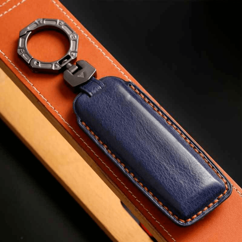 Luxury Leather Car Key Case Cover Fob Shell for GWM WEY 05&WEY 03 - HOT GWM