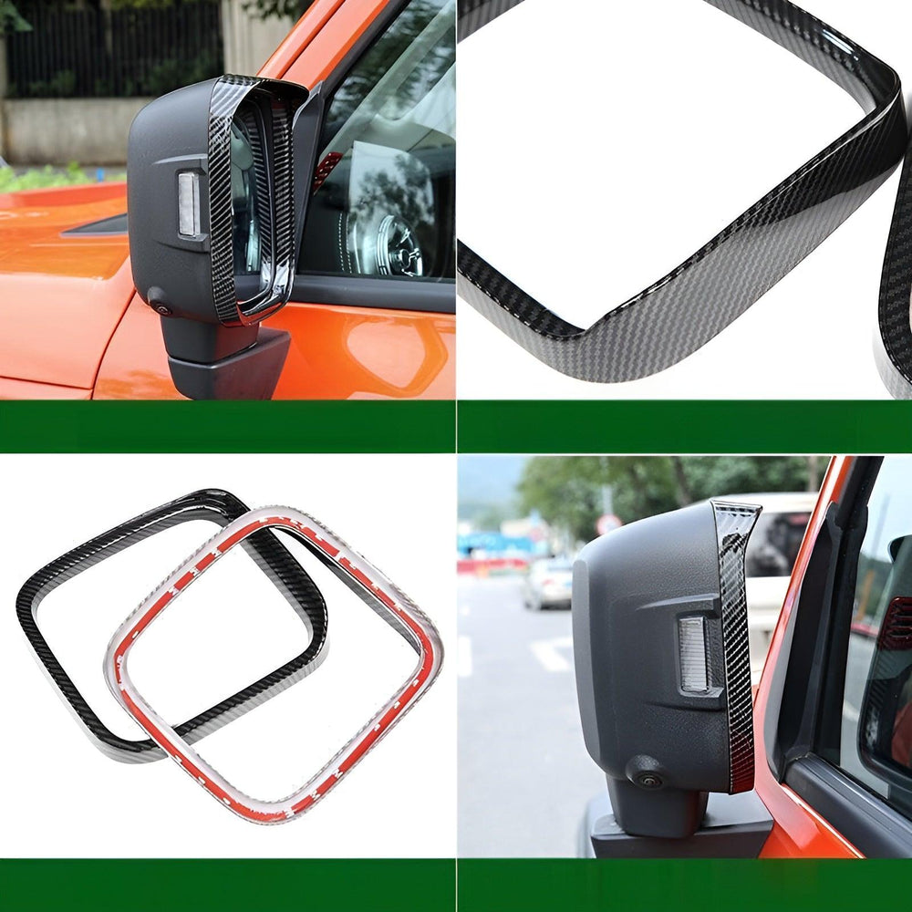 Rearview mirror rain eyebrow decorative frame for TANK 300