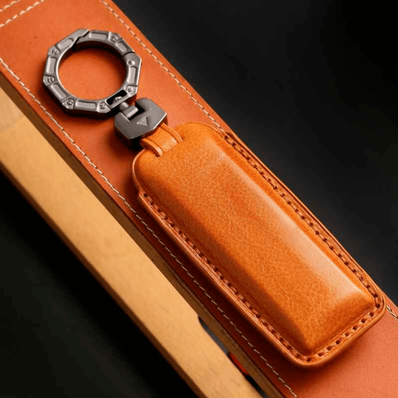 Luxury Leather Car Key Case Cover Fob Shell for GWM WEY 05&WEY 03 - HOT GWM