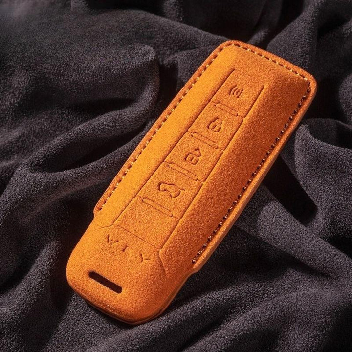 Suede Leather Key Cover for GWM WEY 05 & WEY 03