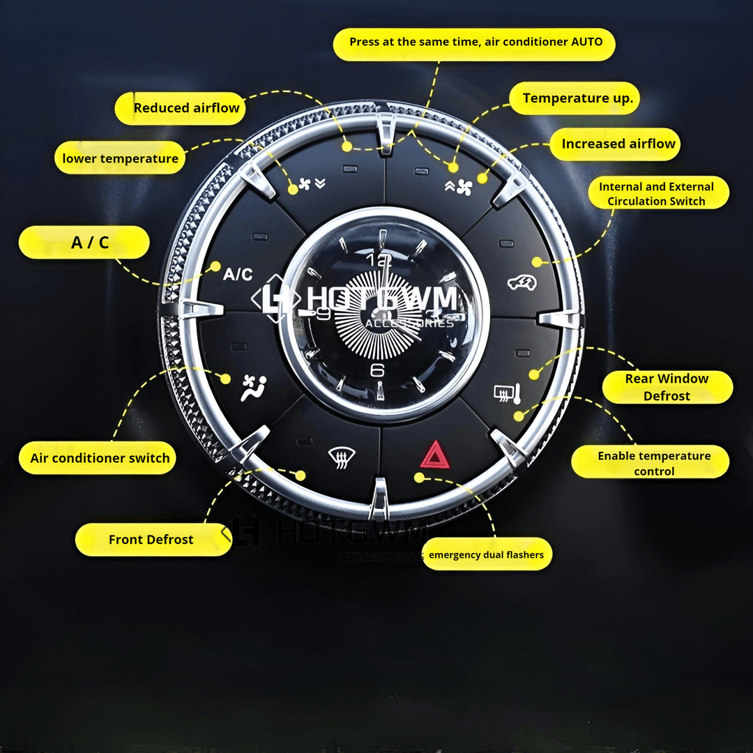 Modified air conditioning physical buttons for TANK 300 - HOT GWM